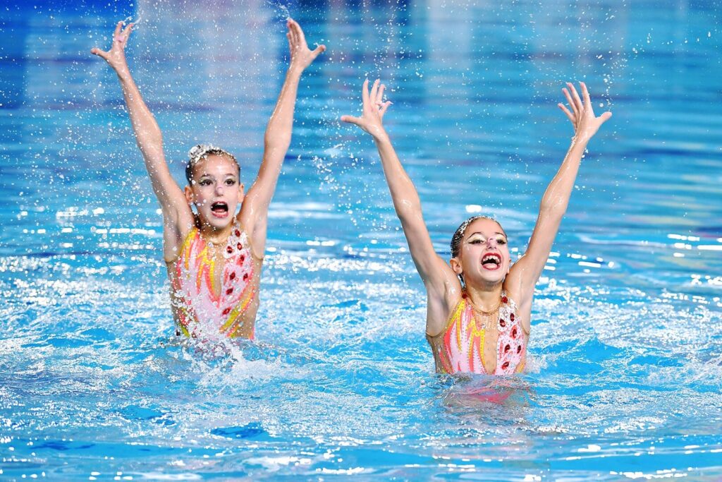 Синхронное плавание в Москве: Соревнования для детей 6-9 лет